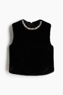 Top con strass