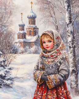 Картина по номерам на холсте и подрамнике 40х50 см