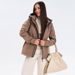 RODOS Ветровка softshell женская демисезон М-312 Какао