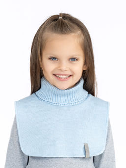 Манишка вязаная черная Ш-111 (48-54)