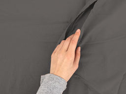 4843-БЧ/кор. комплект 2х сп. вареный хлопок рис. 18-3908 графит