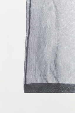 TOP TIRANTES HILO METALIZADO / Plata - Zara фото 6