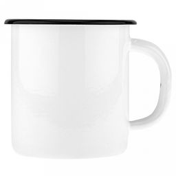 Кружка эмалированная 1л, д10,5см, h12см, белый (Россия)