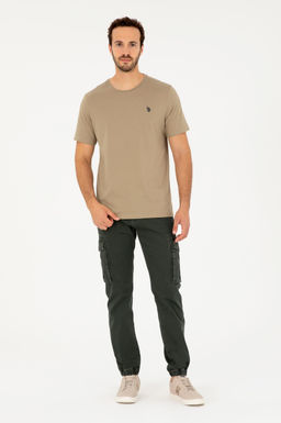 Мужские джинсовые брюки цвета хаки Неожиданная скидка в корзине