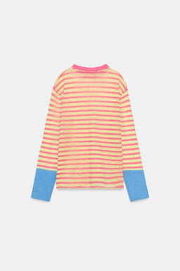 JERSEY PUNTO RAYAS / Rosa pastel - Zara фото 9