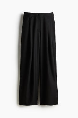 Pleat-front twill trousers - H&m фото 7