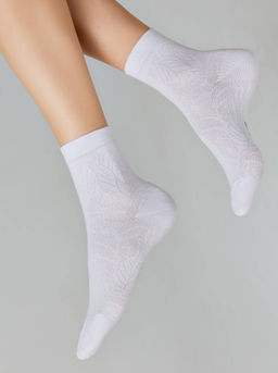 Цена за 2 пары. Носки Классические CONTE CLASSIC Носки женские белый