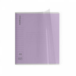 Цена за 5 шт. Тетрадь общая ученическая с пластиковой обложкой на скобе ErichKrause Классика CoverPrо fizzy, А5+, 48 листов, клетка_MIX-PACK фото 18