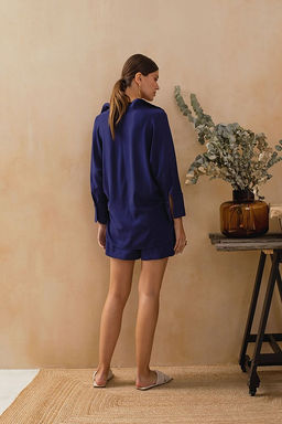 Рубашка 61744-1 Темно-синий