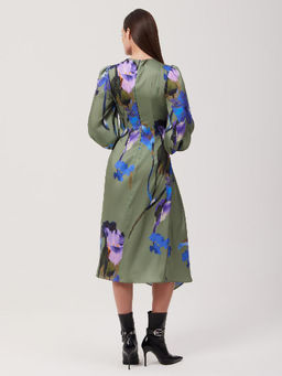 Платье женское 1231135014 dark khaki - Eleganzza фото 3