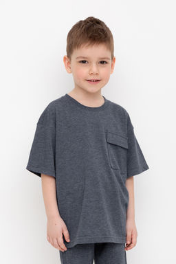 Crockid _ КР 302590/темно-синий меланж к506 фуфайка для мал фото 5