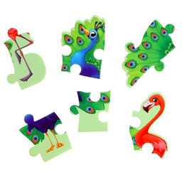 Пазлы на подложке Птицы - Лесная мастерская фото 5