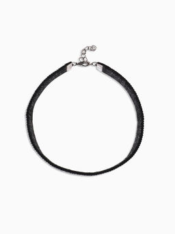 Чокер Грация искр средний, цвет чёрный, L=31 см