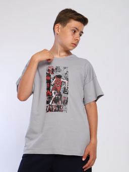 Футболка "Данк" светло-серый