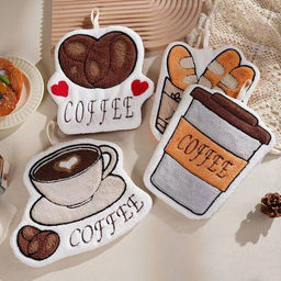 Прихватка из микрофибры Кофе - Лен поволжья фото 2