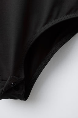 BODY POLIAMIDA NUDO CUT OUT / Negro - Zara фото 4