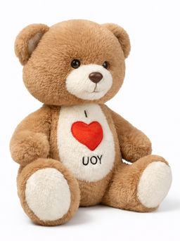 Мягкая игрушка «Мишка. Я люблю тебя», 25 см
