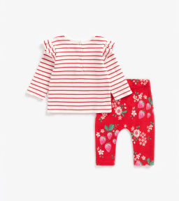 Mothercare / Комплект детский бельевой футболка/штанишки  фото 2