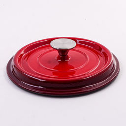 40624 Кастрюля чугун 2,3 л эмаль/покрытие красная MB (х4) - Mayer&boch фото 2