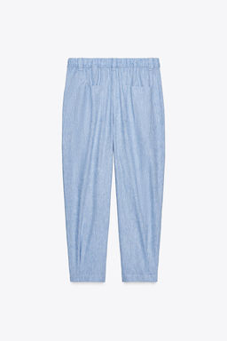 LINEN BLEND JOGGERS