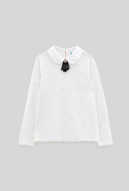 ACOOLA / Блузка детская для девочек Arife белоснежный  фото 2