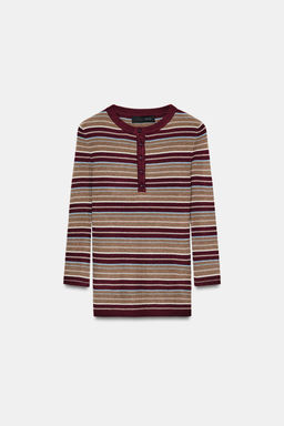 STRIPED KNIT JUMPER - Zara фото 3
