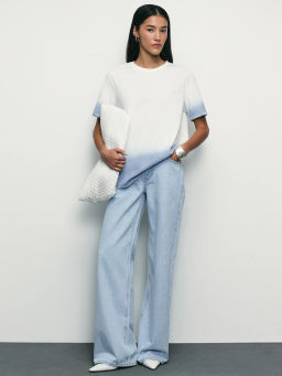 Футболка с принтом тай-дай / Zarina  фото 2