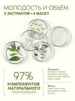 Шампунь для волос, витаминный эликсир, аромат облепихи, 400 мл, Рябина