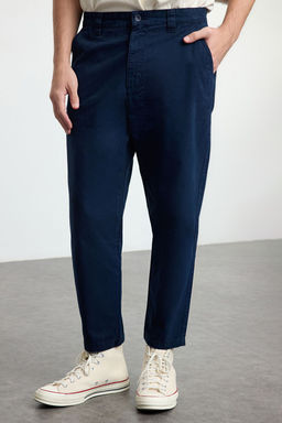 TRENDYOL MAN Yesil %100 Pamuk Balloon Fit Pamuklu Gabardin Dokuma Pantolon TMNAW25PL00020 - Trendyolmilla фото 11