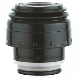 Термос из нержавеющей стали с узкой горловиной 0,5л Лестер д6,9см, h24,6см, горло д4,4см, кнопочный механизм, узкое горлышко, автостоппер, защита от проливания, завинчивающаяся крышка-стакан, силиконовый протектор, покрытие - салатовый глянец, чехо - Домашняя мода фото 5