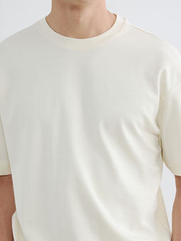 %100 Pamuk Loose Fit Basic Soft Touch Ti??rt