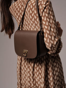 Сумка на плечо кросс-боди Azaro 31034 коричневый торф