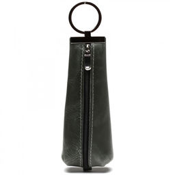 Футляр для ключей Croco-кл-503 (на молнии) натуральная кожа зеленый тем пулл-ап (205) 217471