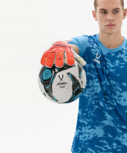 Мяч футбольный JOGEL Team №5, белый  фото 6