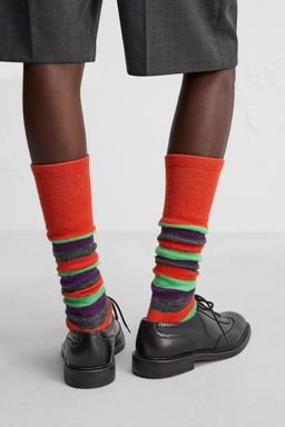 LONG STRIPE SOCKS X HARRY LAMBERT - Zara фото 6