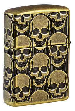 Зажигалка ZIPPO Armor® Ухмыляющиеся черепушки | Cackling Cranium 46302  фото 6