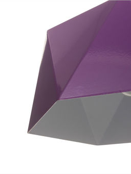 Светильник Edward, 1×40 Вт, Е27, 25×21.5×18 см, фиолетовый