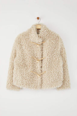 Ekru Regular Kal?p Coban Kapamal? Kurk Mont TWOAW26MO00019