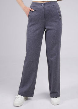 Брюки жен. (ЧЗ) т.серый/черный 246477/130ииж - Clever wear фото 4