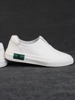 03-0121-01 WHITE Полуботинки спортивные мужские (натуральная кожа) - Фабричный китай фото 10