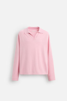 LIGHTWEIGHT KNIT POLO SHIRT - Zara фото 6