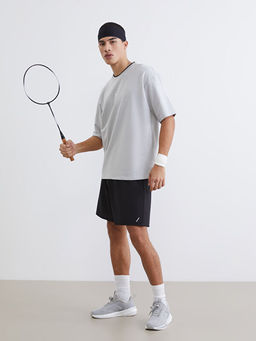 Bisiklet Yaka K?sa Kollu Erkek Sweatshirt