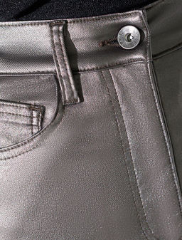 D56.117 Юбка женская темно-серебряный