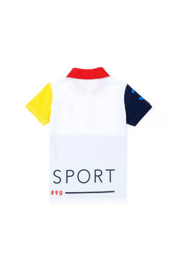 Белая футболка для мальчика - U.s. polo assn фото 2
