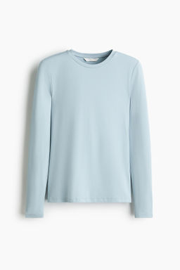 Camiseta de microfibra de manga larga - H&m фото 4