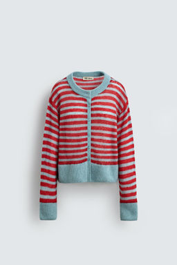 STRIPED CARDIGAN HARRY LAMBERT FOR ZARA X DISNEY  фото 2