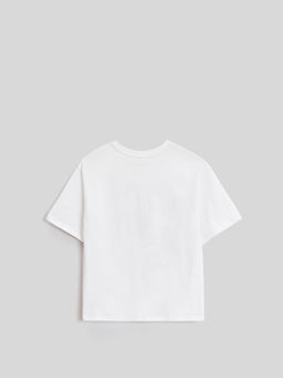 ACOOLA / Футболка детская для мальчиков Undomiel белый, салатовый