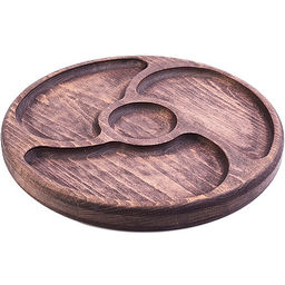 40396775 Менажница бук 25см 4 секции (х5) - Mayer&boch фото 2