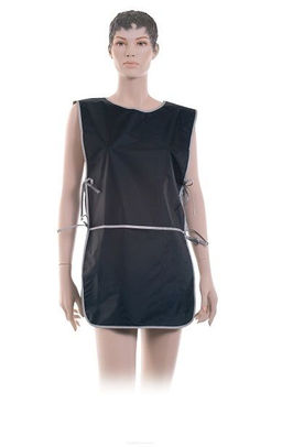 Dewal Фартук мастера для стрижки со спинкой короткий BN90015, черный, 45 х 82 см  фото 2