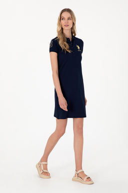 Kad_n Lacivert _rme Elbise Sepette S_rpriz _ndirim - U.s. polo assn фото 3
